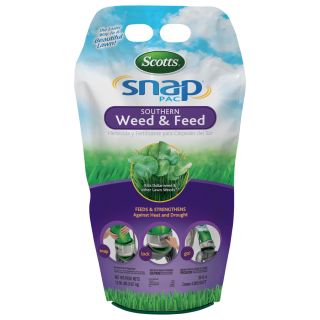Scotts 4,000 sq ft Snap Pac Southern Weed and Feed Lawn Fertilizer (32 0 4)