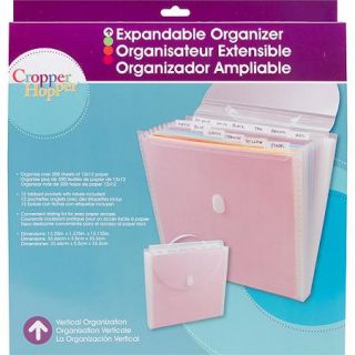 Cropper Hopper Expandable Paper Organizer, 12" x 12"