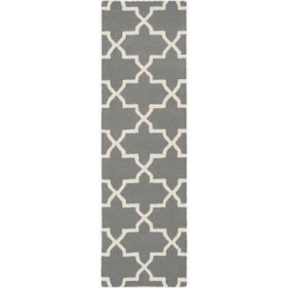 Artistic Weavers Pollack Keely Charcoal 2 ft. 3 in. x 10 ft. Indoor Rug Runner AWDN2022 2310