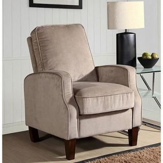 Camden Microsuede Pushback Recliner, Multiple Colors