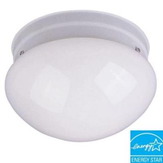 Maxim Lighting Utility EE Flush Mount 85880WTWT