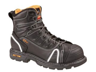 Thorogood Work Boots Mens Lace Composite Toe 10.5 M Black 804 6444