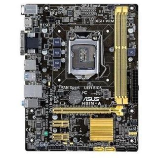 Asus Motherboard H81M A/C/SI Core i7/i5/i3 H81 LGA1150 16GB DDR3 PCI Express SATA USB microATX Brown Box