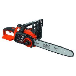 Black+DECKER™ 40V MAX* Lithium Chainsaw with 12 Oregon Bar and