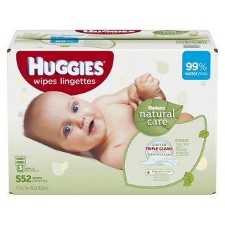 ® Natural Care® Baby Wipes, Refill   552 Count