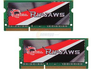 G.SKILL Ripjaws Series 8GB (2 x 4GB) 204 Pin DDR3 SO DIMM DDR3L 2133 (PC3L 17000) Laptop Memory Model F3 2133C11D 8GRSL