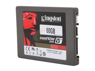 Kingston SSDNow V+200 2.5" 60GB SATA III Internal Solid State Drive (SSD)  (Stand alone Drive) SVP200S3/60G