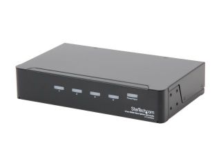 StarTech ST124HDMI2 4 Port High Speed HDMI Video Splitter w/ Audio