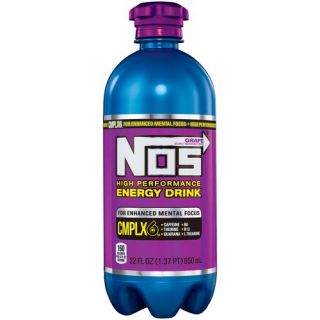 NOS Grape High Performance Energy Drink, 22 fl oz