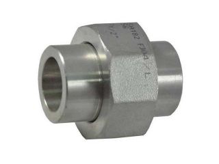 Union,Pipe Size 1/2",Socket Weld,304 Stainless Steel,2900 psi