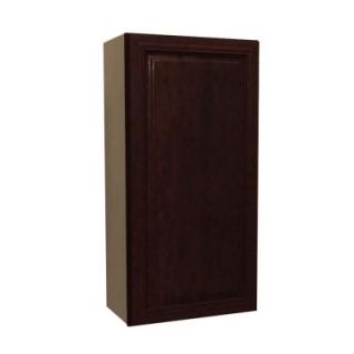 Home Decorators Collection 12x42x12 in. Somerset Assembled Wall Cabinet with 1 Door Left Hand in Manganite W1242L SMG