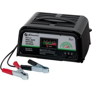 Schumacher 6/2 Amp Dual Rate Manual Charger