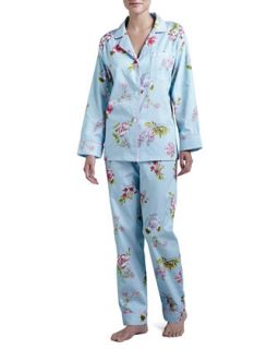 Bedhead Aqua Botanical Classic Pajamas