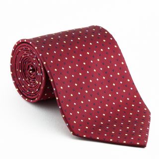 Platinum Ties Mens Patterned Red Diplomat Tie   Shopping