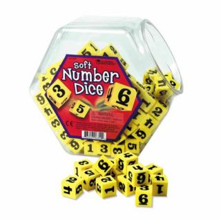 Learning Resources Hands On Soft Number Dice Bucket
