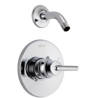 Delta Trinsic 1 Handle Shower Faucet Trim Kit in Chrome with Less Showerhead (Valve and Showerhead Not Included) T14259 LHD