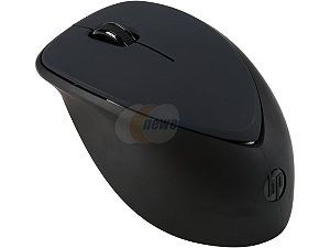 Refurbished HP X4000b H3T51AA#ABC Black 3 Buttons 1 x Wheel Bluetooth Wireless Laser 1600 dpi Mouse