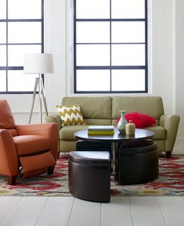 Almafi Leather Sofa Living Room Furniture Collection   Furniture