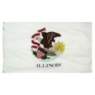 Annin Flagmakers 3 ft. x 5 ft. Illinois State Flag 141460