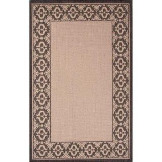 Home Decorators Collection Hand Made Blue 7 ft. 11 in. x 10 ft. Border Area Rug RUG121736