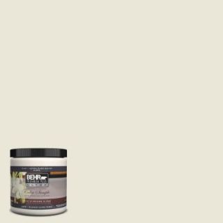 BEHR Premium Plus Ultra 8 oz. #BWC 10 Rock Salt Interior/Exterior Paint Sample UL20016