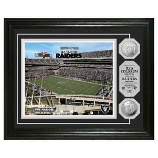 Oakland Coliseum The Highland Mint Silver Coin Photomint Framed