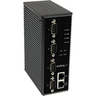 StarTech 4 Port Ethernet Netrs42348pd Serial Device Server