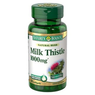 Natures Bounty Milk Thistle 1000 mg Softgels   50 Count