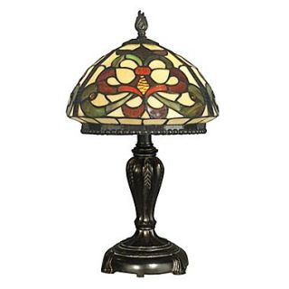 Dale Tiffany 19 H Table Lamp with Bowl Shade