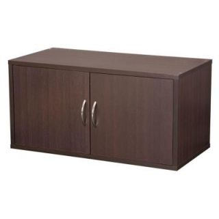 30 in. Espresso 2 Door Large Cube 390609