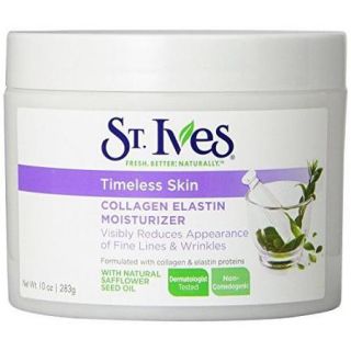 St. Ives Facial Moisturizer, Timeless Skin Collagen Elastin 10 oz