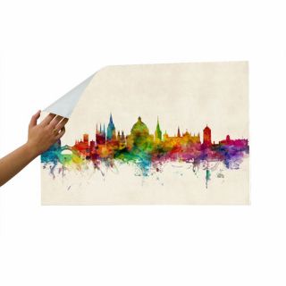 Oxford England Skyline Wall Mural by Americanflat