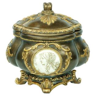 Traditional Royal Silver Metallic Decorative Jewelry Box