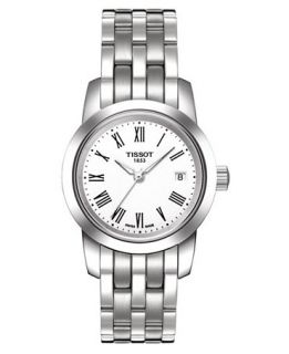 Tissot Watch, Womens Swiss Classic Dream Stainless Steel Bracelet