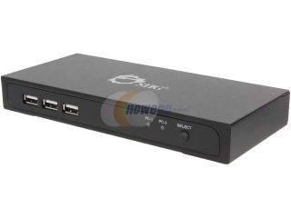 Open Box SIIG CE KV0411 S1 DisplayPort 2 Port KVM Switch