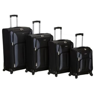 Rockland Polo Equipment 4 piece Luggage Set   13406739  