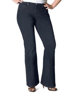 Levis® Plus Size Jeans, 525 Perfect Waist Bootcut, Denim Defense