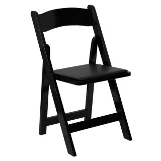Helicon Black Wood Folding Chairs   17422444   Shopping