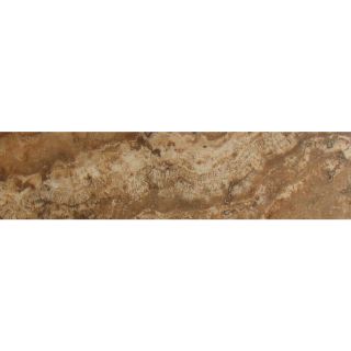 FLOORS 2000 Galapagos Evening Shore Porcelain Bullnose Tile (Common 3 in x 12 in; Actual 3 in x 12.69 in)