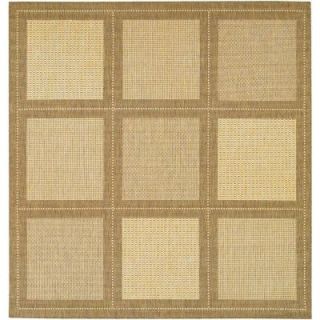 Couristan Recife Summit Natural Cocoa 7 ft. 6 in. x 7 ft. 6 in. Square Area Rug 10433000076076Q