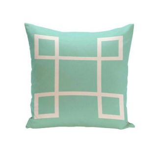 E By Design Geometric Down Throw Pillow