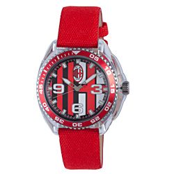 Chronotech Kids Red Canvas Watch