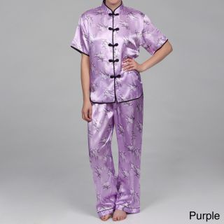 Alexander Del Rossa Womens Traditional Chinese Inspired Pajamas