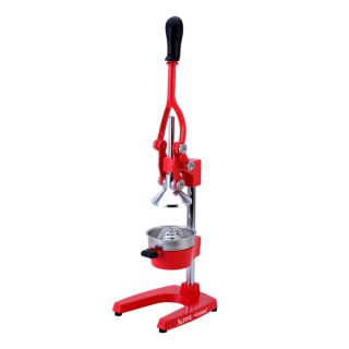Alpine Cuisine Heavy duty Red Extra large Commercial style Juice Press