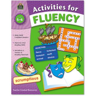 Teacher Created Resources Activities for Fluency, Grades 5 to 6, 144 Pages