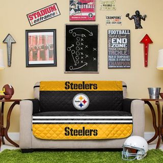 NFL Licensed Furniture Protector   Loveseat   Cowboys   Steelers   7941350