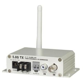 SPT 5.8GHz 8 Channel Single Scan Scramble Wireless Transmitter with Power Supply 15 5800VT
