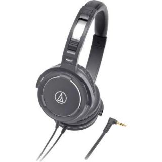 Audio Technica Solid Bass Over Ear Headphones ATH WS55BK