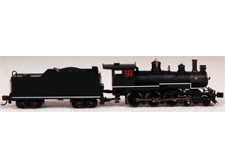 Bachmann N Scale Train Steam 4 6 0 Ten Wheeler DCC Equipped Black with Red & White Trim 51452