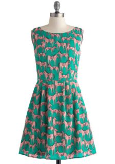 Horse of a Different Color Dress  Mod Retro Vintage Dresses